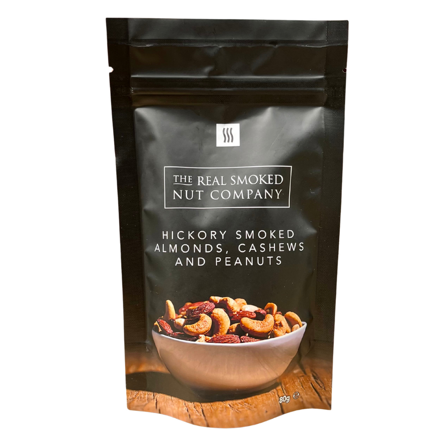 Hickory Smoked Almond & Cashews 80g