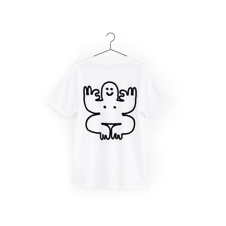 KERB T-Shirt - Big Buddha [White]