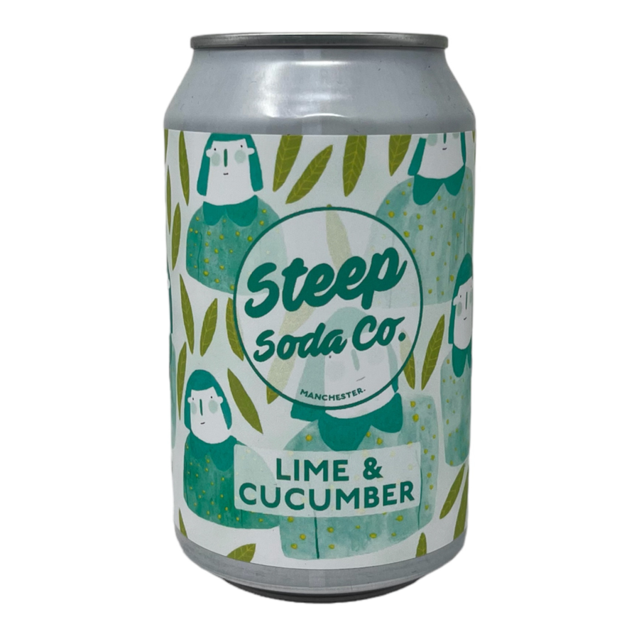 Steep Soda, Lime & Cucumber